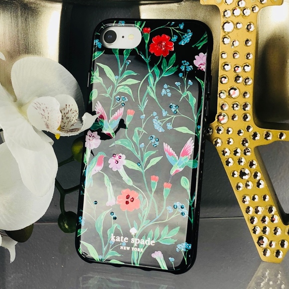 Kate Spade iPhone 7/8 Jeweled Jardin Case - Picture 2 of 8